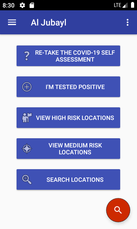 COVID-19 coronavirus_pandemic alert and contact tracing app