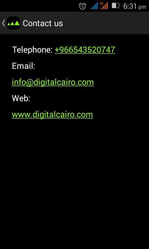 Digial Cairo free android app